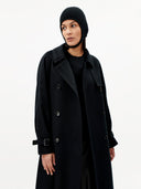Kaszmir Damski Dzianinowa Pilotka Szary - Gobi Cashmere #color_czarny