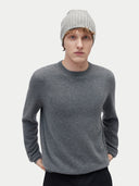 Kaszmirowa czapka z dzianiny BłęKitne Opary - Gobi Cashmere #color_błękitne opary