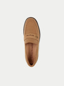 Kaszmirowe loafersy MigdałOwy - Gobi Cashmere #color_migdałowy