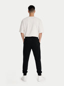 Kaszmir Męski Joggery - Gobi Cashmere #color_czarny
