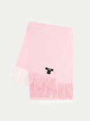 Kaszmir Męski Szal Z Frędzlami - Gobi Cashmere #color_kwitnący migdałowiec