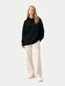 Kaszmirowa bluza z kapturem - GOBI Cashmere - Sportowy casual #color_czarny