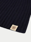 Kaszmirowa czapka z dzianiny Granatowa Marynarka - Gobi Cashmere #color_granatowa marynarka