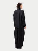 Kaszmirowy Marynarka Double-Breasted Czarny - Gobi Cashmere #color_czarny
