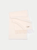 Kaszmirowy szalik tkany Mleko Kokosowe - Gobi Cashmere #color_mleko kokosowe