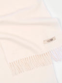 Kaszmirowy szalik tkany Mleko Kokosowe - Gobi Cashmere #color_mleko kokosowe