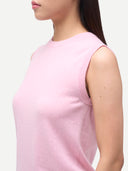 Kamizelka damska z kaszmiru o luźnym kroju KwitnąCy MigdałOwiec - Gobi Cashmere #color_kwitnący migdałowiec