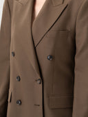 Kaszmirowy Marynarka Double-Breasted Sepia - Gobi Cashmere #color_sepia