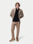 Kaszmirowa marynarka męska jednorzędowa| Gobi Cashmere #color_szarobrązowy