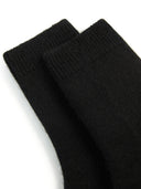 Kaszmir Unisex Skarpety z Przyciętej Dzianiny Szary - Gobi Cashmere #color_czarny