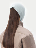 Moherowa czapka z kaszmiru mongolskiego 100% | GOBI Cashmere #color_glacier