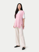 Piękna kaszmirowa kamizelka ciążowa | GOBI Cashmere #color_kwitnący migdałowiec