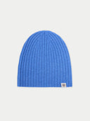 Kaszmirowa czapka z dzianiny Niebieski - Gobi Cashmere #color_niebieski