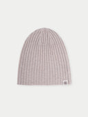 Unisex Cashmere Rib Knit Hat Oxford Tan - Gobi Cashmere #color_oxford opalenizna