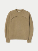 Zestaw z kaszmiru z okrągłym dekoltem Aloes - Gobi Cashmere #color_aloes