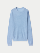 Lekki sweter z jedwabiu kaszmirowego