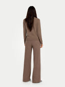 Kaszmirowe spodnie z szerokimi nogawkami - GOBI jesień-zima 2023 #color_taupe