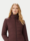 Damskie lekka kurtka zimowa CashmereTECH I GOBI Cashmere #color_wino z winnicy