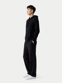 Męska Bluza Kaszmirowa Z Zamkiem | GOBI Cashmere #color_czarny