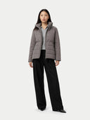 Damskie lekka kurtka zimowa CashmereTECH I GOBI Cashmere #color_ponura szarość