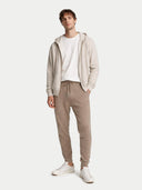 Kaszmir Męski Joggery - Gobi Cashmere #color_szarobrązowy