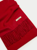 Szalik z czystego kaszmiru WstążKowa Czerwień - Gobi Cashmere #color_wstążkowa czerwień