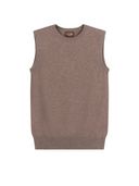 Kamizelka damska z kaszmiru o luźnym kroju