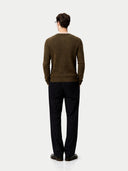Męski kaszmirowy sweter prążkowany | GOBI Cashmere #color_cub