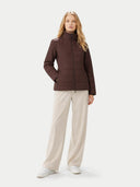 Damskie lekka kurtka zimowa CashmereTECH I GOBI Cashmere #color_wino z winnicy