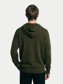 Kaszmirowy sweter męski - GOBI Cashmere - Sportowy casual #color_oliwkowy capulet