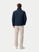Męska lekka kurtka zimowa CashmereTECH I GOBI Cashmere #color_granatowa marynarka