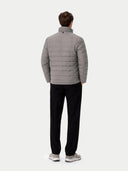 Męska lekka kurtka zimowa CashmereTECH I GOBI Cashmere #color_ponura szarość